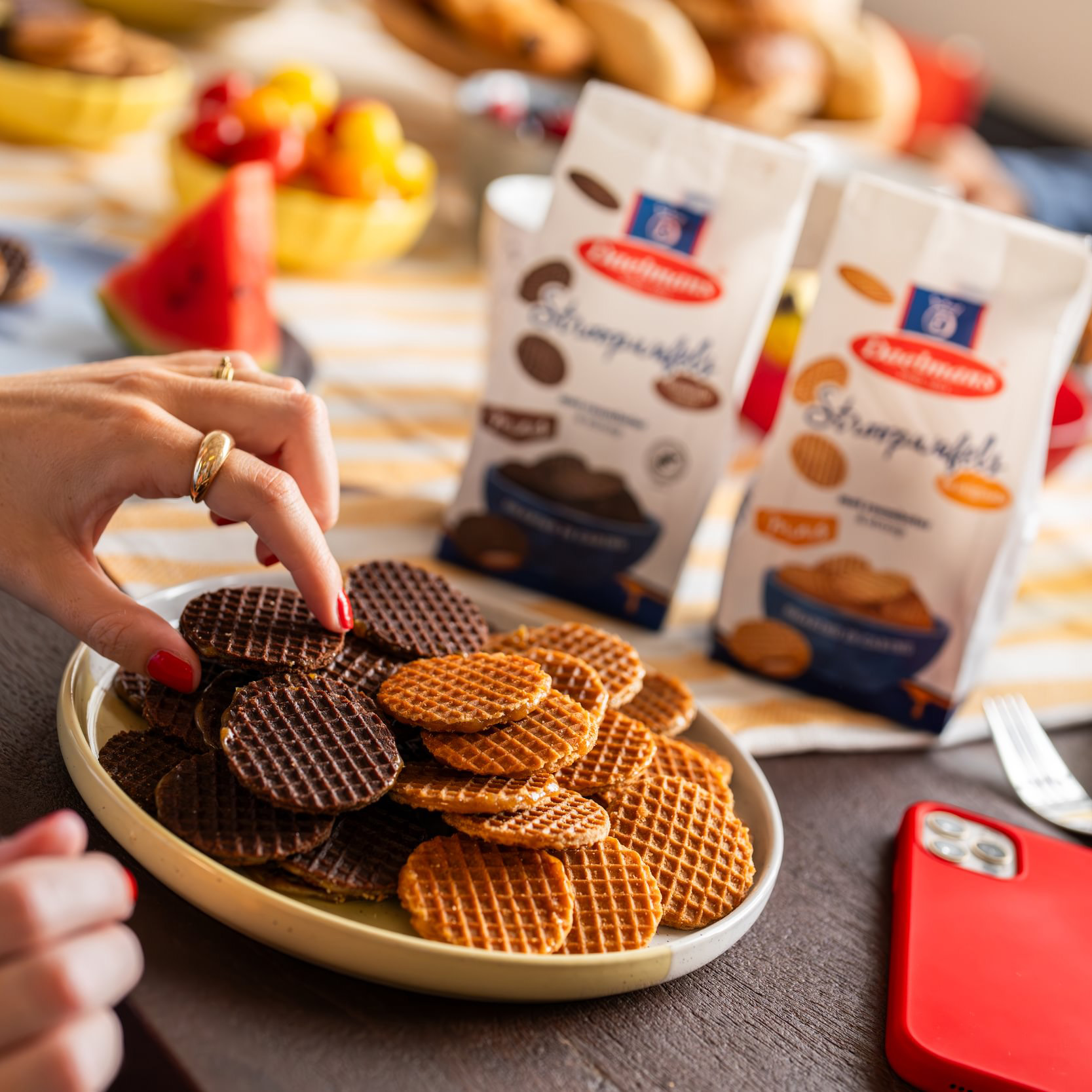 Ontdek de zoete sensatie van Daelmans Stroopwafels